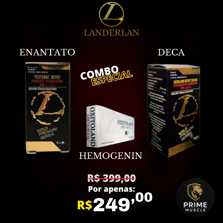 [COMBO ESPECIAL] Enantato + Deca + Hemogenin